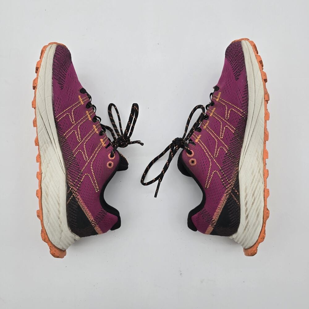 Merrell Womens 6 Moab Flight Fuschia Shoes Pink Hiking Trail Running